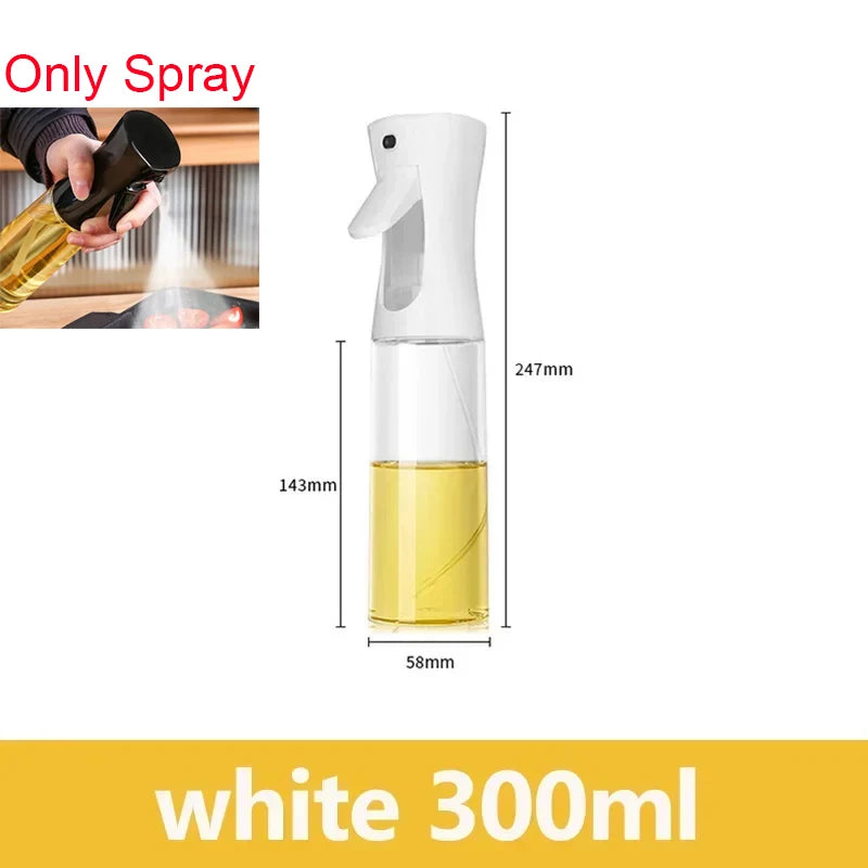 500ML Kitchen Oil Sprayer Bottle – 2-in-1 Olive Oil Dispenser for Roasting, Grilling & Salad Dressing