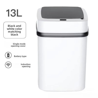 13L Automatic Sensor Trash Can – Touchless Waterproof Bin for Kitchen & Bathroom