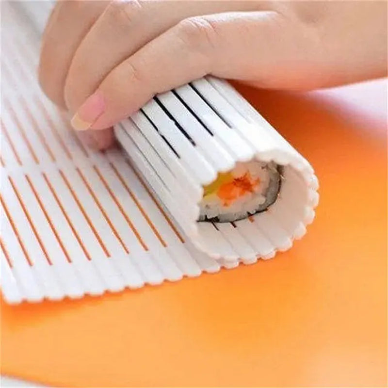 Quick Sushi Maker Kit – Easy DIY Sushi Roller & Rice Mold for Homemade Sushi Rolls, Bento Lunches & Kitchen Fun