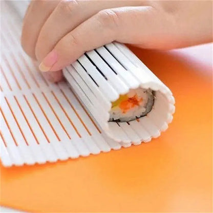 Quick Sushi Maker Kit – Easy DIY Sushi Roller & Rice Mold for Homemade Sushi Rolls, Bento Lunches & Kitchen Fun