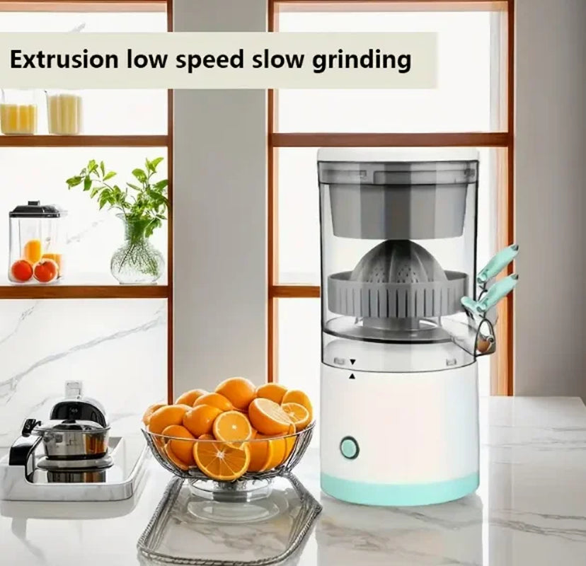 Portable Electric Juicer USB Rechargeable – Fresh Fruit Juice Maker with Automatic Pulp Separation