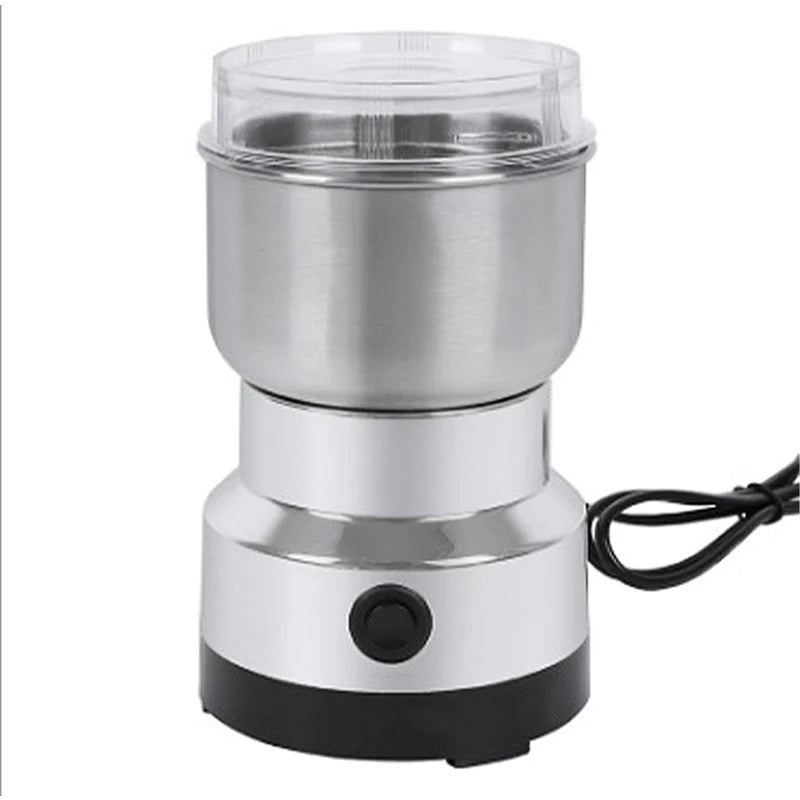 300ML Mini Electric Coffee & Spice Grinder – 4 Stainless Steel Blades | Grain Mill, Herb, Pepper & Baby Food Pulverizer