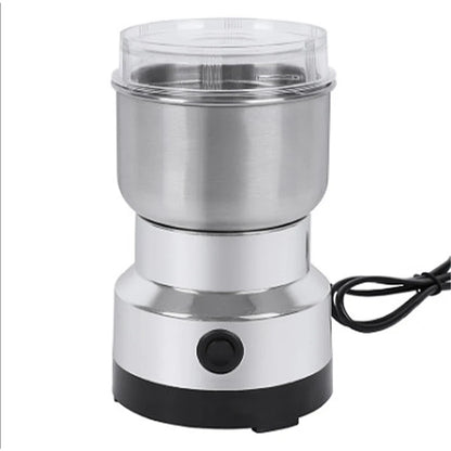 300ML Mini Electric Coffee & Spice Grinder – 4 Stainless Steel Blades | Grain Mill, Herb, Pepper & Baby Food Pulverizer